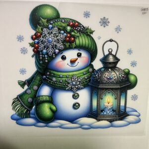 Green Snowman