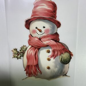 Red Snowman