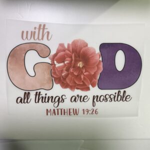 With God